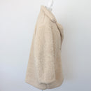 Rainbow Rain Beige Teddy Bear Jacket, Size L-5