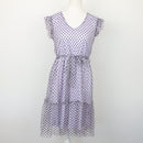 Kelso Lilac Polka-Dot Tulle Dress, Size 8-1