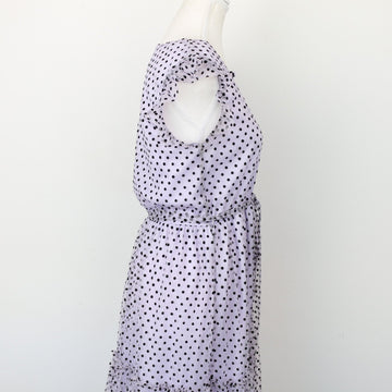 Kelso Lilac Polka-Dot Tulle Dress, Size 8 - 0