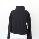 K-Way Black Quarter-Zip Fleece Sweater, Size S-3