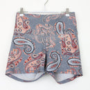 Patterned Sports Shorts, Size XS-1