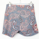 Patterned Sports Shorts, Size XS-3