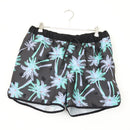 Palm Tree Print Swimming Shorts, Size M-4