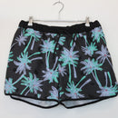 Palm Tree Print Swimming Shorts, Size M-1