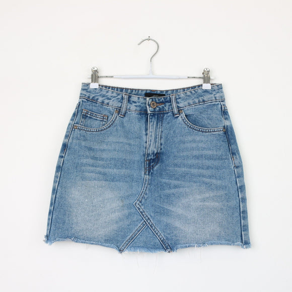 Factorie Denim Mini Skirt, Size 8