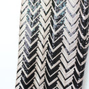 Gold & Black Beaded Pencil Skirt, Size XS-2