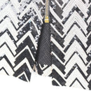 Gold & Black Beaded Pencil Skirt, Size XS-4