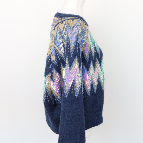 Zara Sparkly Knit Jersey, Size M