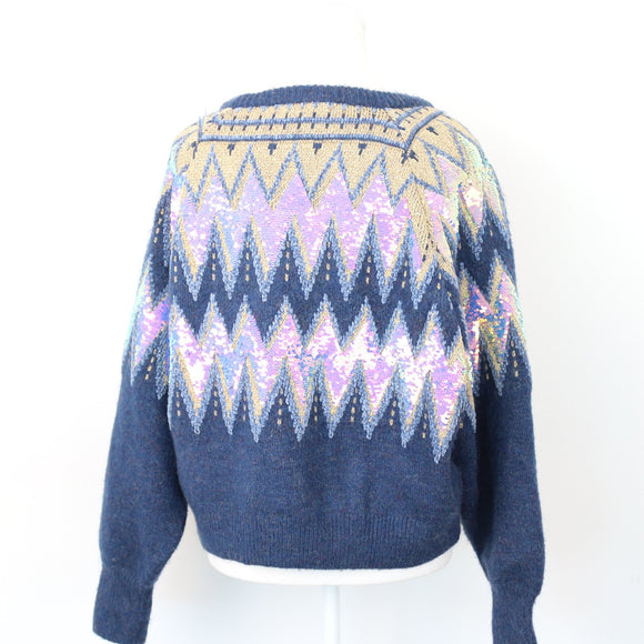Zara Sparkly Knit Jersey, Size M