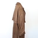 Genuine Leather Super-Soft Maxi Coat, Size M-3