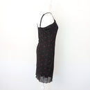 Factorie Black & Floral Bodycon Dress, Size M-4