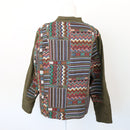 cath.nic Patterned Olive Green Jacket, Size 18-3