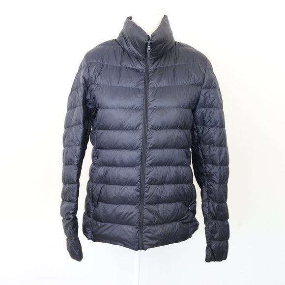 Navy Blue Puffer Jacket, Size M