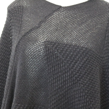 Foschini Black Knitted Poncho - 0