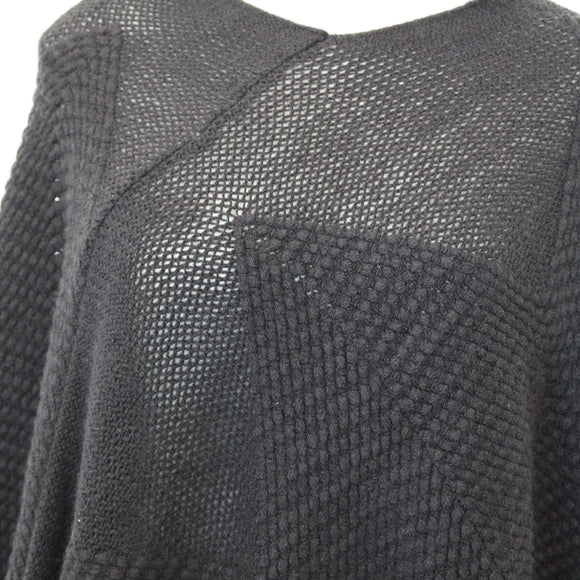 Foschini Black Knitted Poncho