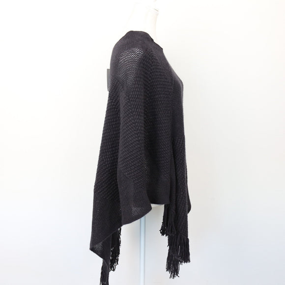 Foschini Black Knitted Poncho