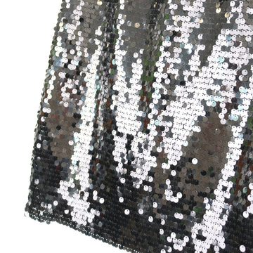 Queenspark Glamour Sparkly Black Skirt, Size S - 0