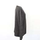 Dark Grey Button-Up Cardigan, Size 4XL-4