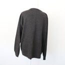 Dark Grey Button-Up Cardigan, Size 4XL-5