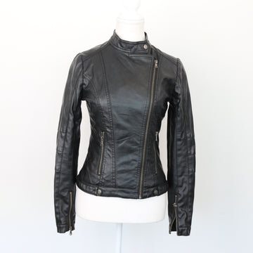 Faux Leather Jacket | Size 30