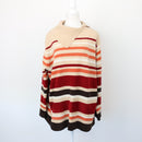 Burgundy Collared Jersey, Size L-1