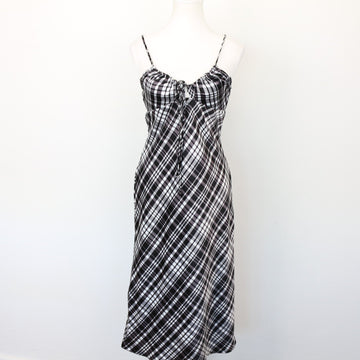Mr Price Plaid Fitted Strappy Dress, Size S