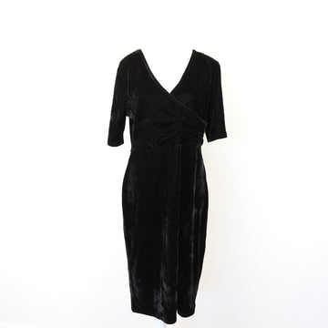 Mr Price Velvet Wrap Dress, Size 40