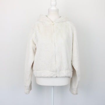 Mr Price Cream Fluffy Jacket, Size M