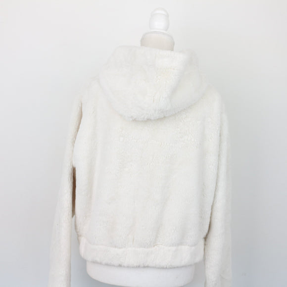 Mr Price Cream Fluffy Jacket, Size M