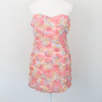 Rosey Strapless Mini Dress, Size XS