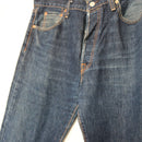 Levi's Dark Blue Straight-Leg Jeans, Size 36-4