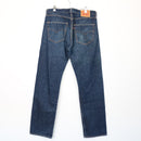 Levi's Dark Blue Straight-Leg Jeans, Size 36-2