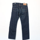 Levi's Dark Blue Straight-Leg Jeans, Size 36-2