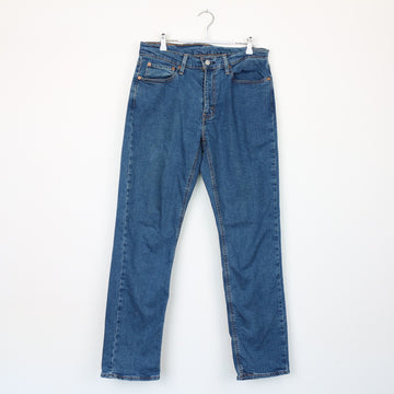 Levi's Blue Straight-Leg Jeans, Size 32