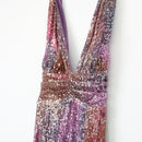Fashion Nova Sparkly Mermaid Maxi Dress, Size XS-4