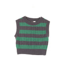 H&M Green and Navy Sleeveless Jersey, Size XS-1