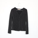 Black Sparkly Cardigan, Size M-1