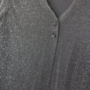 Black Sparkly Cardigan, Size M-2