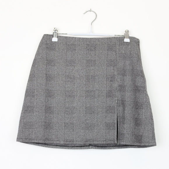 The Fix Plaid Mini Skirt, Size 10
