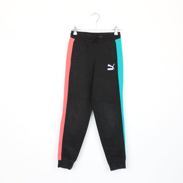 Puma Black, Blue and Pink Sweatpants, Size 9–10