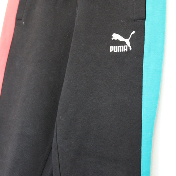 Puma Black, Blue and Pink Sweatpants, Size 9–10
