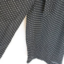 Black and White Polka Dot Jumpsuit, Size L-4
