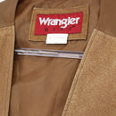 Wrangler Genuine Leather Waistcoat, Size L-3