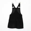 Forever New Black Corduroy Dungaree, Size 10-4