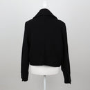 Woolworths Black Melton Coat | Hip Length | Size 16-2