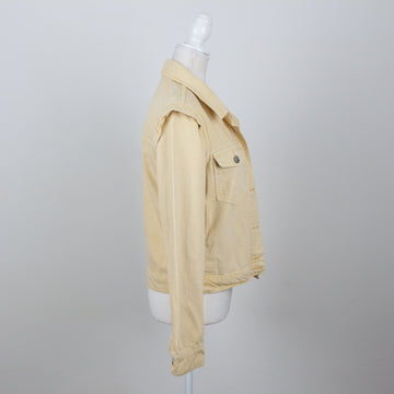 Butter Yellow Denim Jacket | Size S - 0