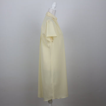 Pastel Yellow Short Sleeve T-Shirt Dress | Size 32 - 0