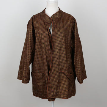 Handmade Geometric Print Blazer – Size L