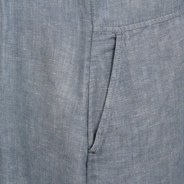 Banana Republic Chambray Linen Short-Sleeve Button-Down Shirt Dress – Size 8 - 0