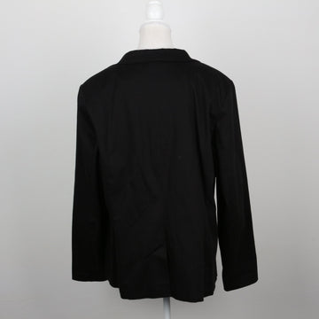 Foschini Black Single-Button Notch Lapel Tailored Blazer – Size 18 - 0